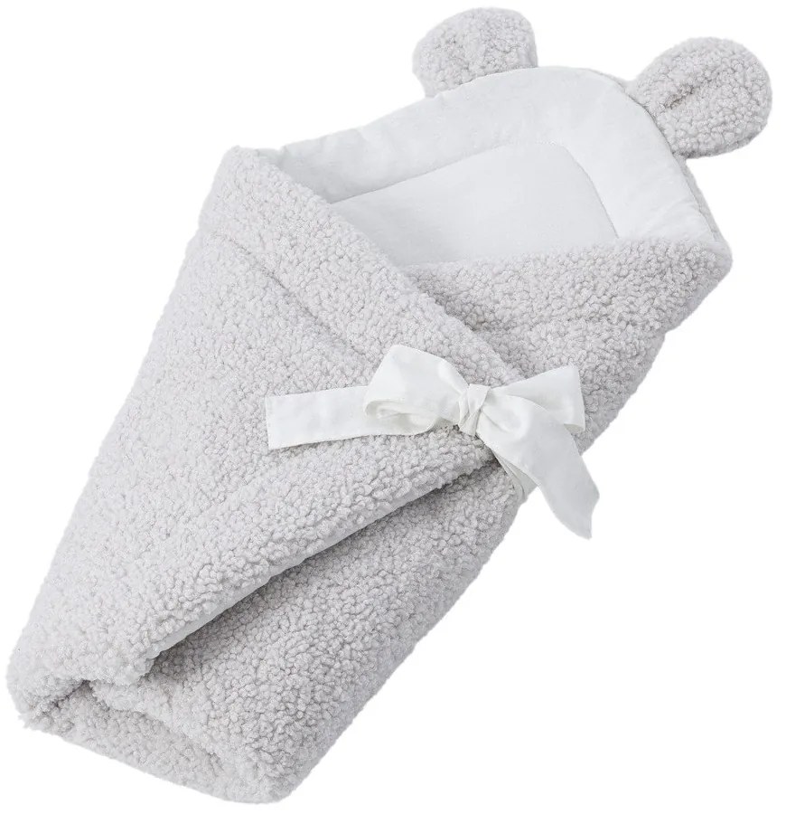 Slonovinová detská zavinovačka s baránkom 35x65 cm – Meowbaby