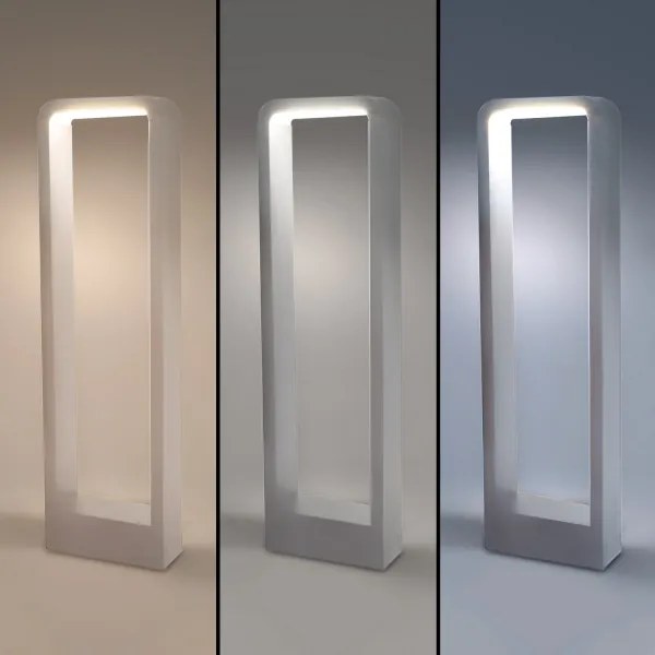 Brilagi - LED Vonkajšia lampa BARI LED/7W/230V 3000/4000/6000K biela IP54 50 cm