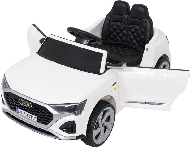 Elektrické autíčko Audi SQ8 biele / sivé