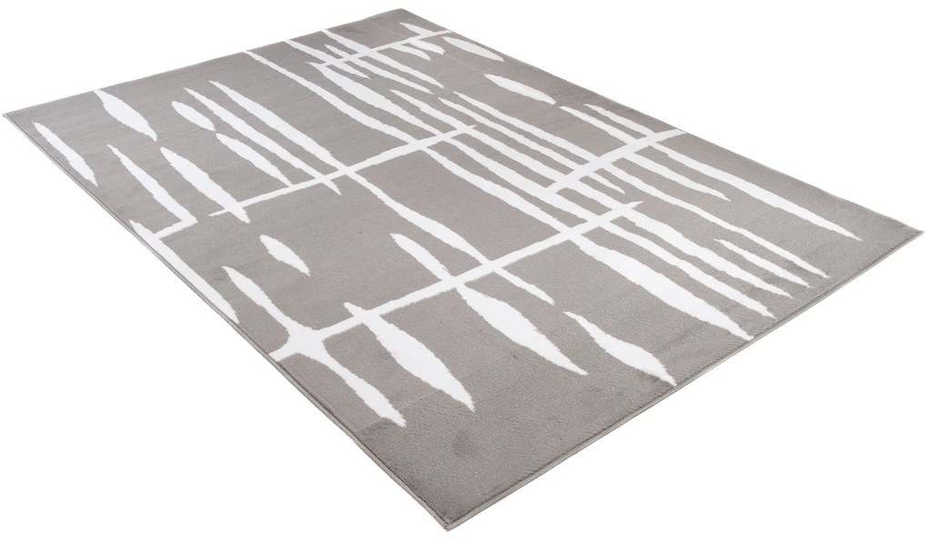 Koberec T967A GRAY CHEAP PP CRM Veľkosť: 130x190cm