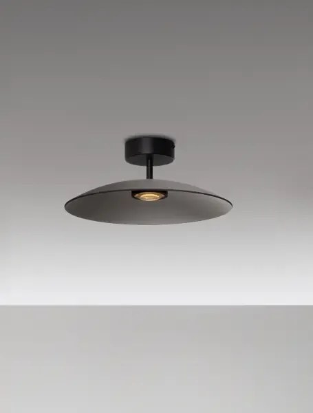 LED čierno-dymová dizajnové stropné svietidlo Polifemo 40