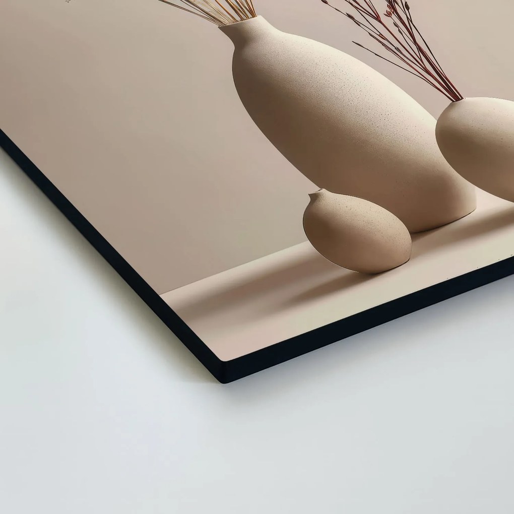 DUBLEZ | Minimalistický obraz kvetov | UV potlač, Premium