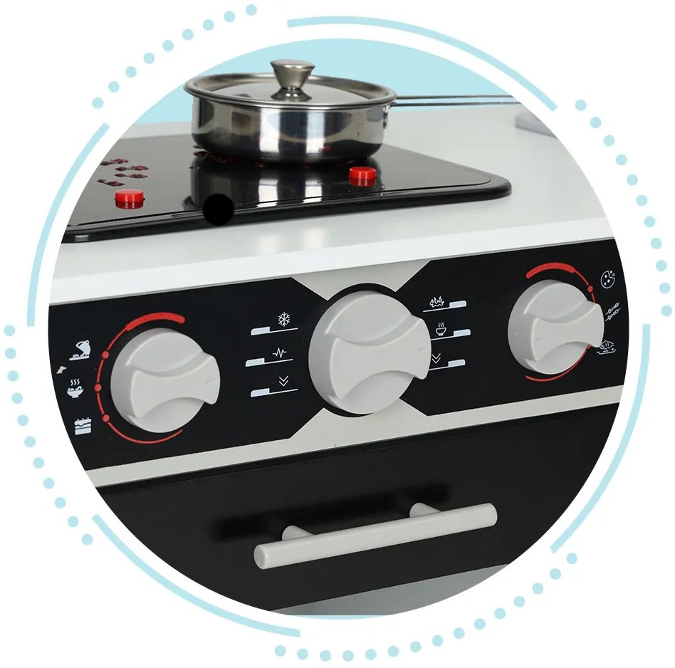 Drevená kuchynka pre deti Horáky do rúry Mikrovlnné príslušenstvo ECOTOYS