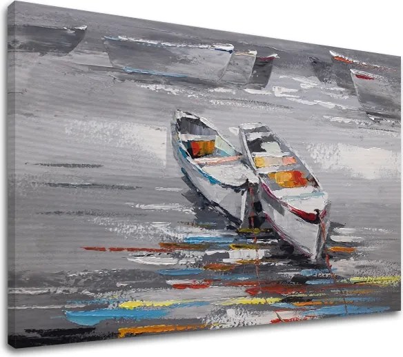 Obraz na plátne LOĎKY 1 dielny XOBCHZH5057E1