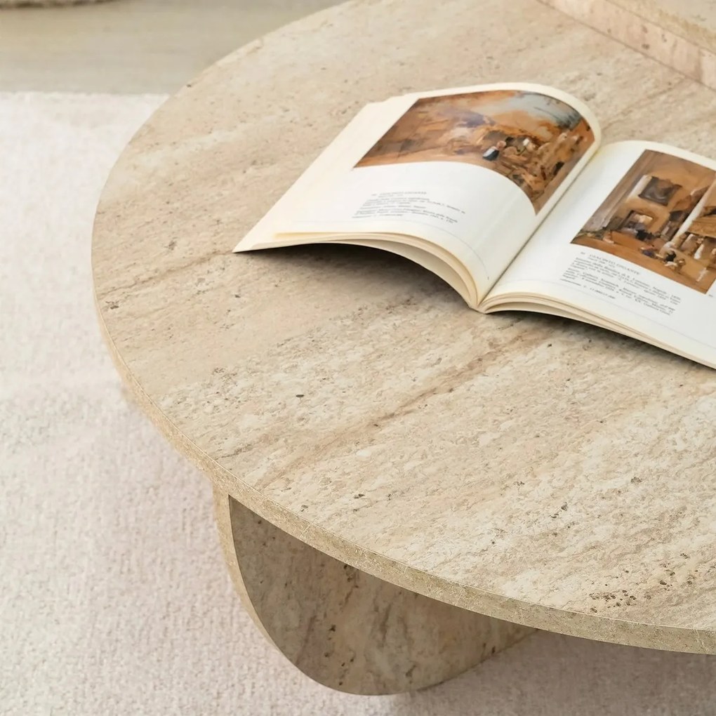 Konferenčný stolík Podium Travertine
