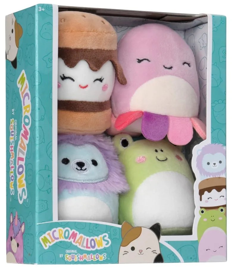 Plyšové hračky v súprave 4 ks 4Pack – SQUISHMALLOWS