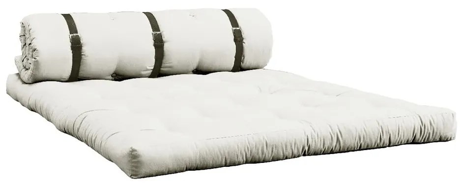 Rozkladacia pohovka so svetlobéžovým poťahom Karup Design Buckle Up Natural