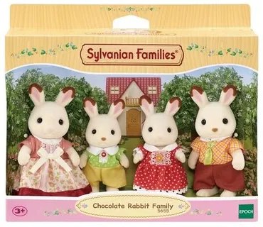 Sylvanian Families Rodina "chocolate" králikov, nová