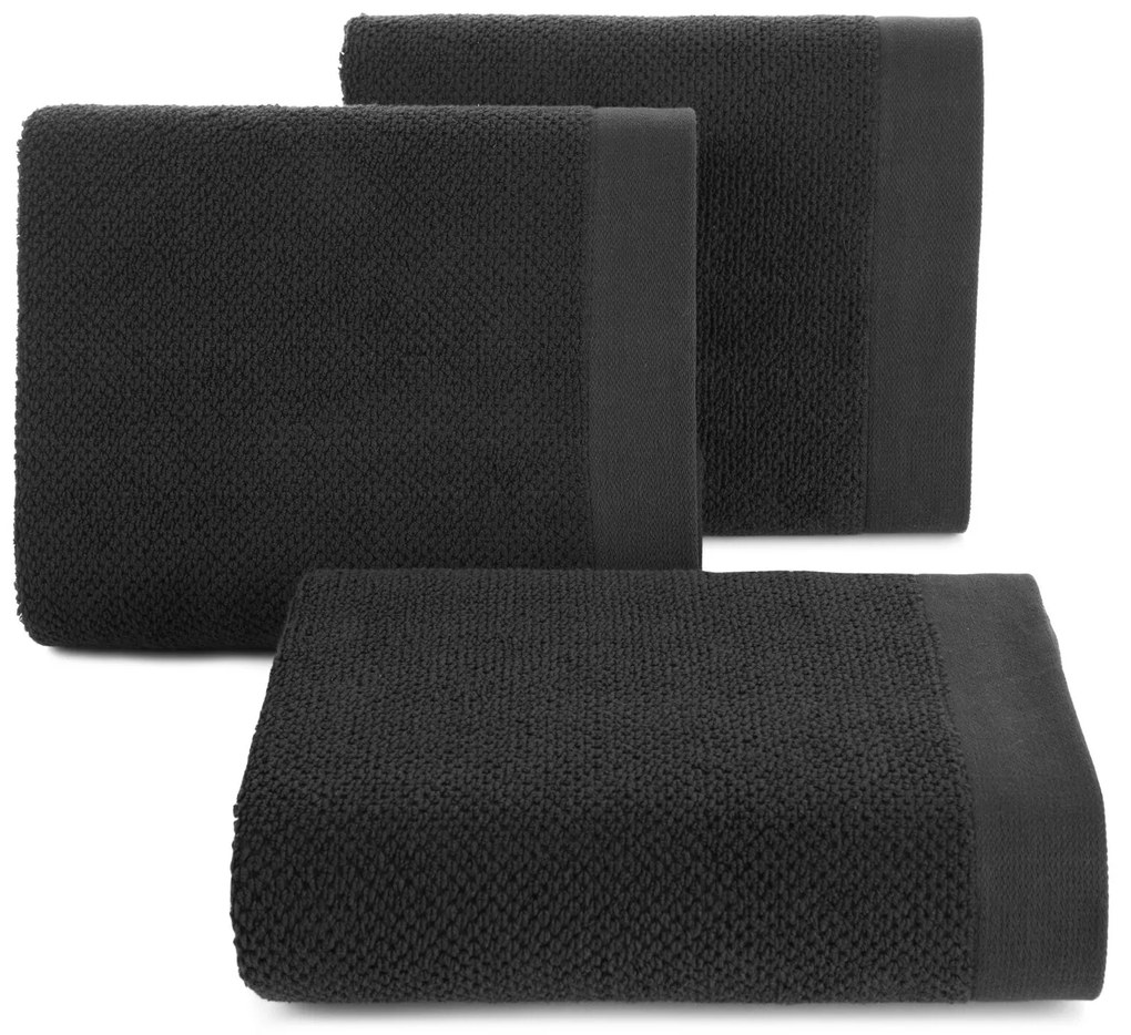 FROTÉ UTERÁK RISO 50X90 CM ČIERNA