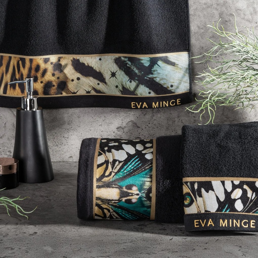 FROTÉ UTERÁK EVA MINGE15 30X50 CM TMAVOTYRKYSOVÁ