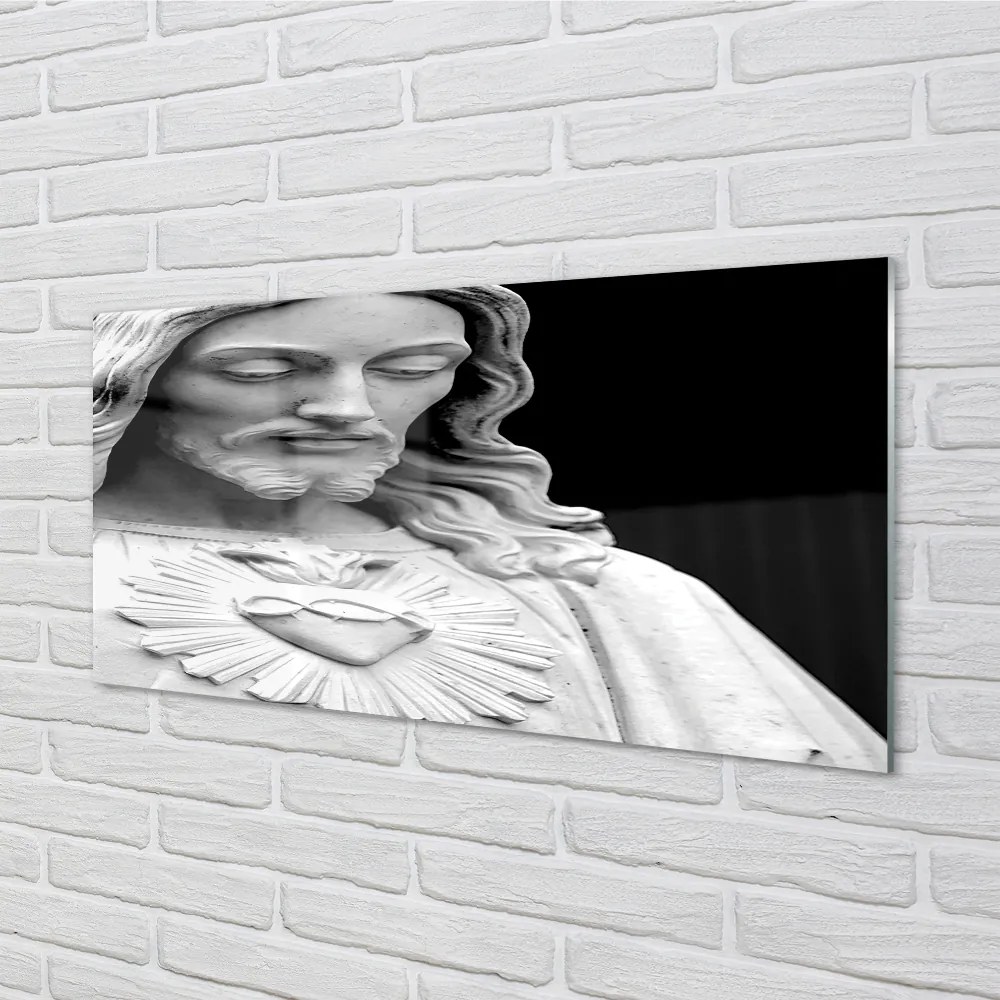 Nástenný panel  socha Ježiša 120x60 cm