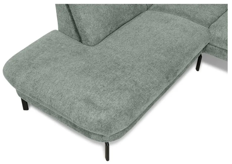 Svetlosivá rohová pohovka (ľavý roh) Gomero – Scandic