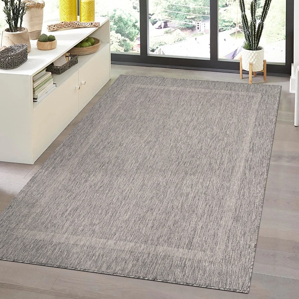 Ayyildiz, Koberec behúň Relax 4311 Grey, 80x250, šedá, chodba / predsieň