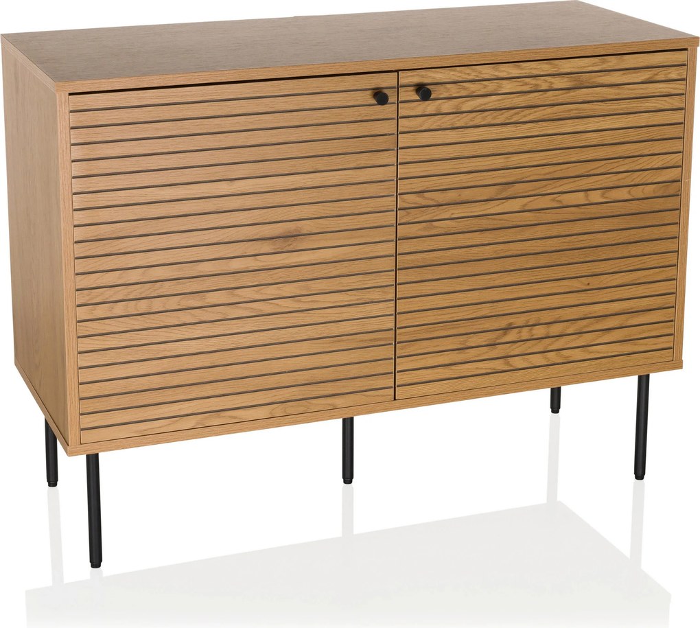 XXXLutz ŠIROKÁ KOMODA, farba duba, 100/74/40 cm MID.YOU - Online Only drobný nábytok - 001918062502
