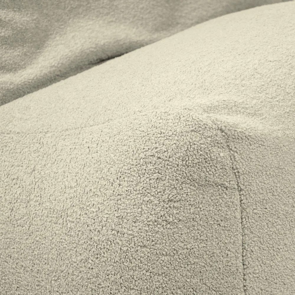 Hnedý sedací vak z textílie buklé Seat 100 Lounge – SLOWDOWN