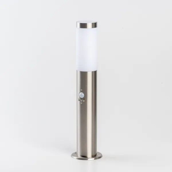 BRILAGI - Vonkajšia lampa so senzorom ELIA 1xE27/20W/230V IP44 50 cm chróm
