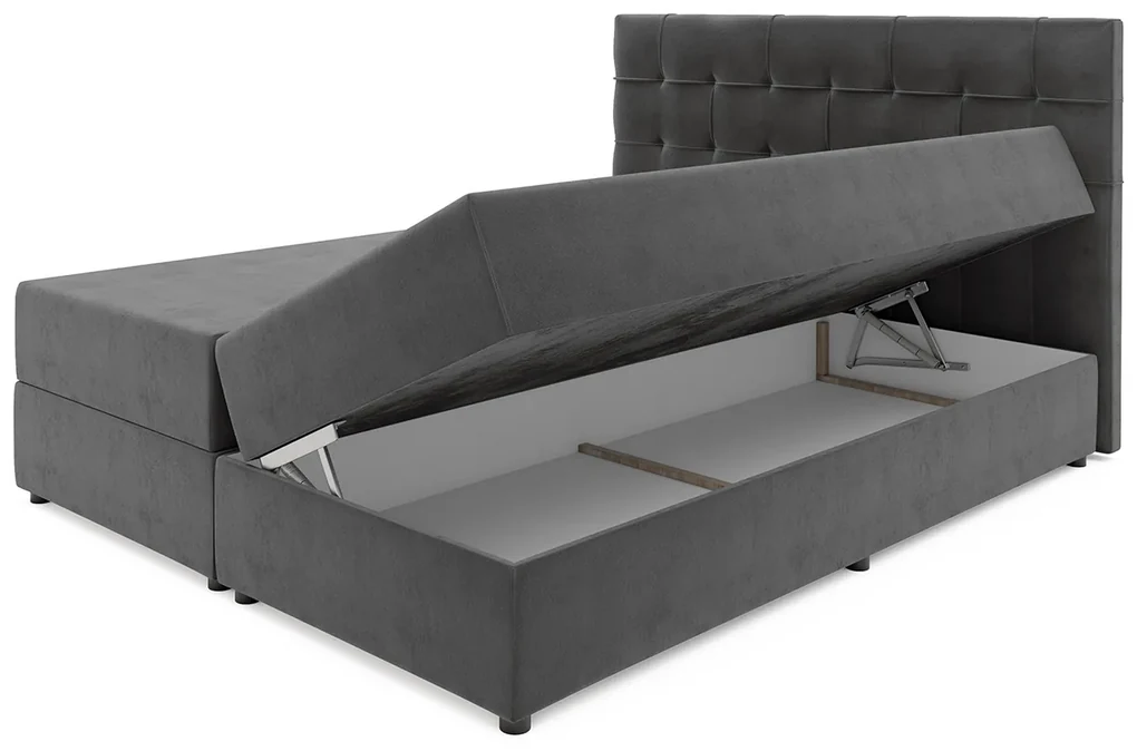 Kontinentálna posteľ Fringe, Rozmer postele: 160x200, Dostupné poťahy: Itaka 11
