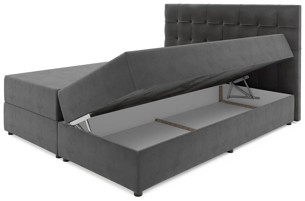 Kontinentálna posteľ Fringe, Rozmer postele: 160x200, Dostupné poťahy: Itaka 48