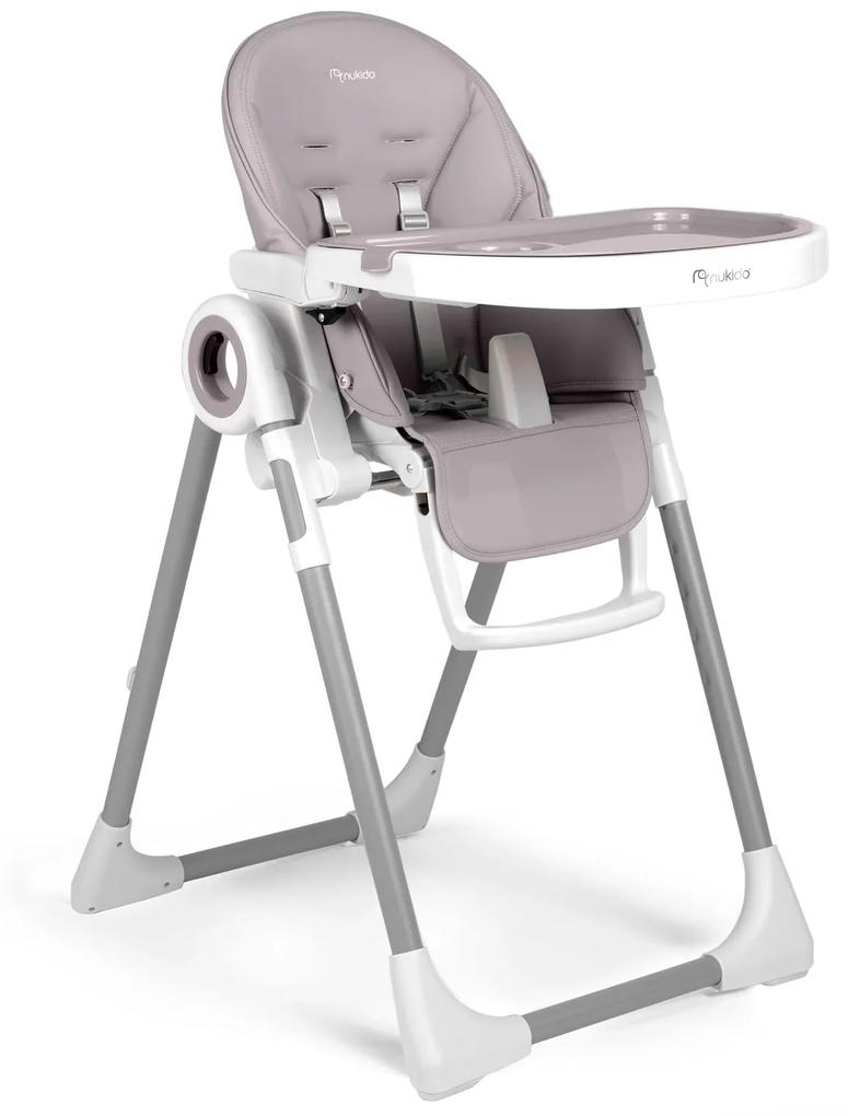 Detská jedálenská stolička, Belo, do 15 kg, Ricokids | fialová