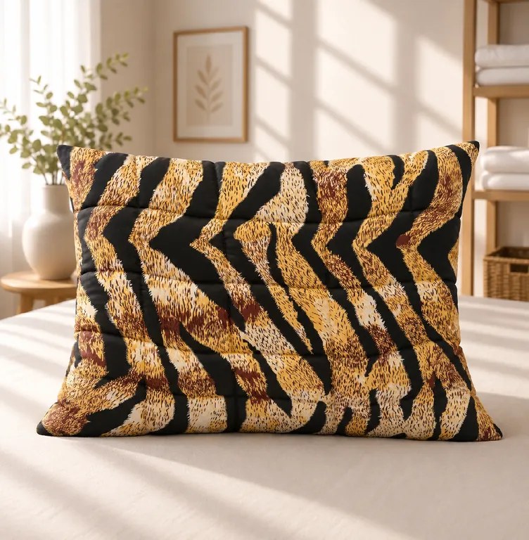 Vankúš Safari 70×90 cm so zipsom – regulovateľná výplň