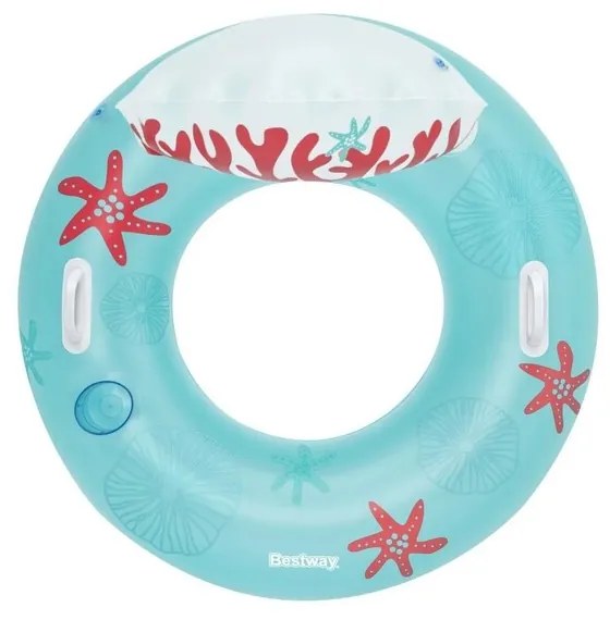 Bestway 43730 Nafukovací kruh Coral Bliss, priemer 107 cm