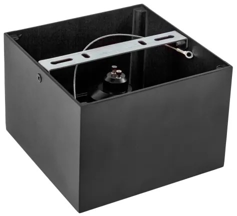 Bodové svietidlo CHLOE AR111 1xGU10/50W/230V hranatý čierna