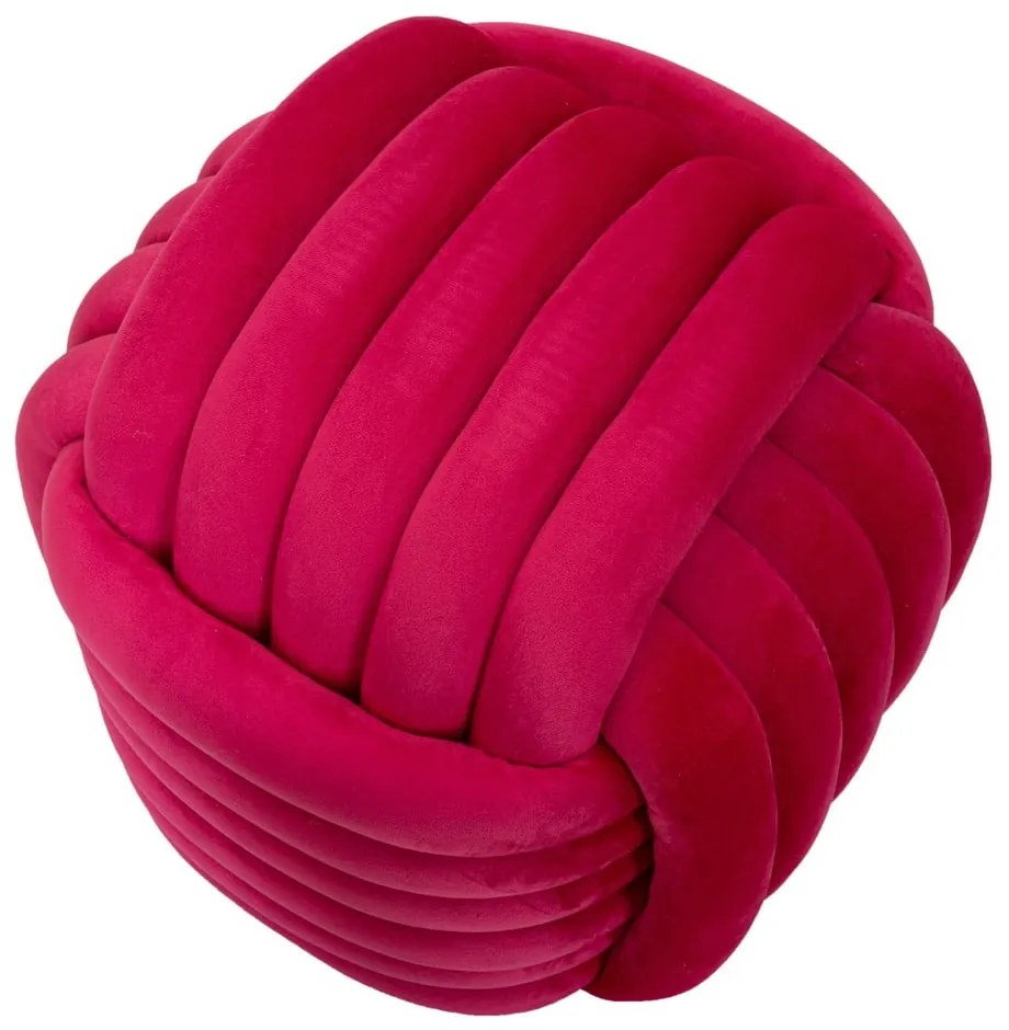 Ružový zamatový taburet Softy – Mauro Ferretti