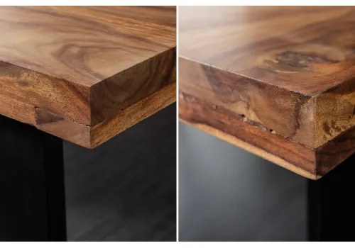 Jedálenský stôl 39867 140x80cm Masív drevo Palisander  - Komfort-nábytok
