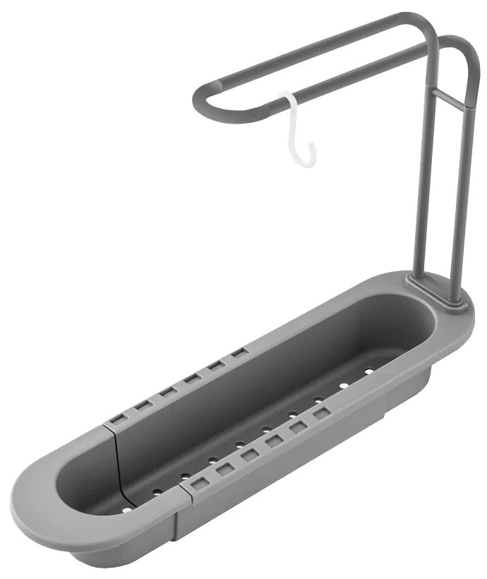 Gamma Gamma, teleskopický organizér na kuchynský drez, šedá, GMA-KZU-G