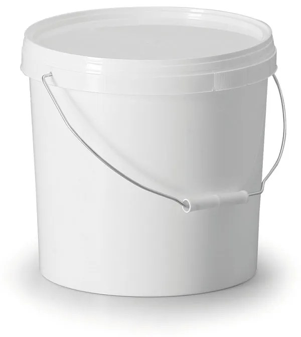 Plastové vedierko s vekom Standard 10,6 L