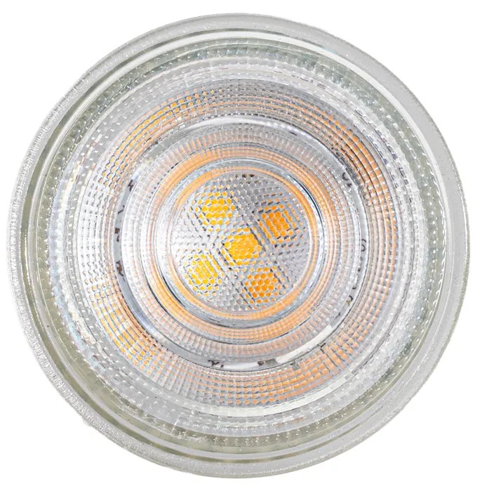 Sada 5 LED žiaroviek GU10 50 mm číra 3W 230 lm 2700K