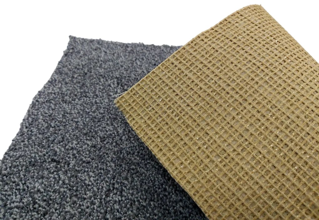 Koberec metráž Supersoft 780 sv. modrý, na mieru, šíře 4m, modrá, ab (mriežka), chodba / predsieň, Tapibel