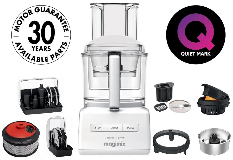Magimix | ELM18711 5200 XL kuchynský robot vo výbave Premium | biely