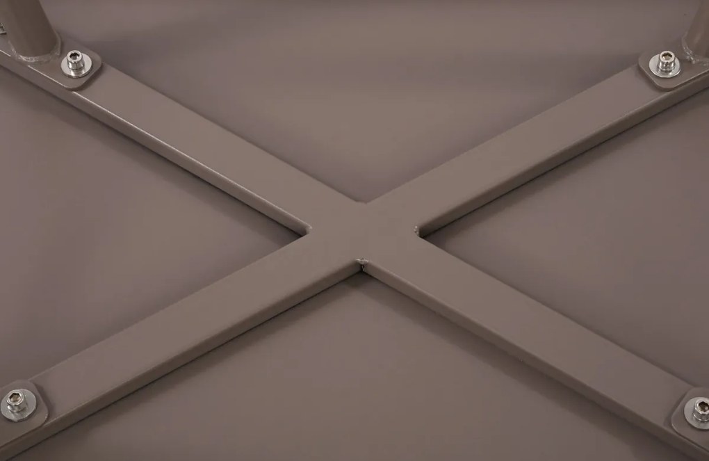 Konferenčný stolík Velva - v45 x 80 x 45 cm - Taupe