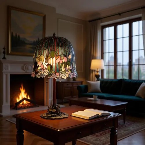 Tiffany štýl lampa 35*68 POND LILY originál v aukcii US$12.5 mil