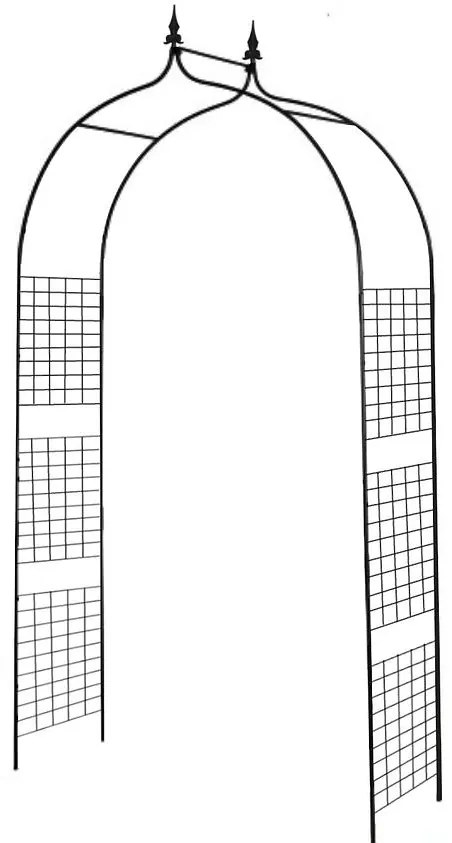 Oblúk na ruže kovový GA-B 110x30x250