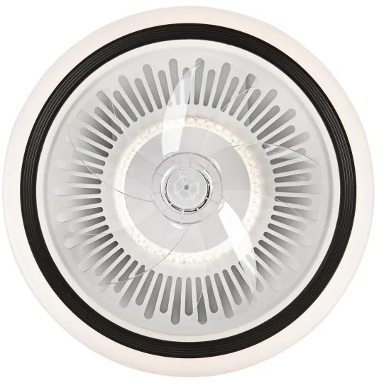 LED Stropné svietidlo s ventilátorom GEMMA LED/37W/230V biela + DO