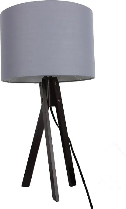 Stolná lampa LILA Typ 5 sivá / čierna Tempo Kondela