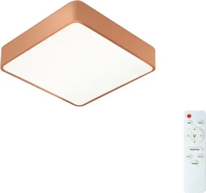 BRILAGI - LED stmievateľné stropné svietidlo POOL SQUARE LED/36W/230V 40x40 cm medená + s diaľkovým ovládaním