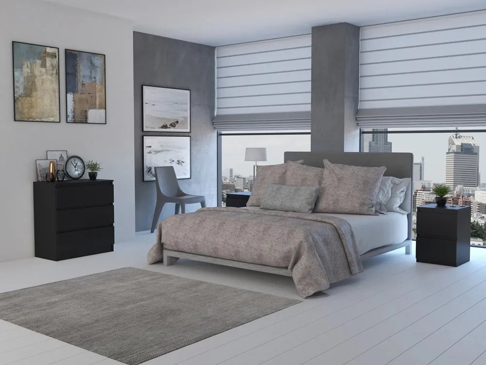 Komoda Musecalo 1 (čierna). Akcia -25%. Vlastná spoľahlivá doprava až k Vám domov. 1132782