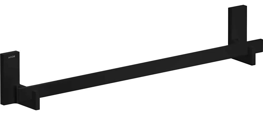 AXOR Universal Rectangular držiak na osušku, dĺžka 640 mm, matná čierna, 42661670