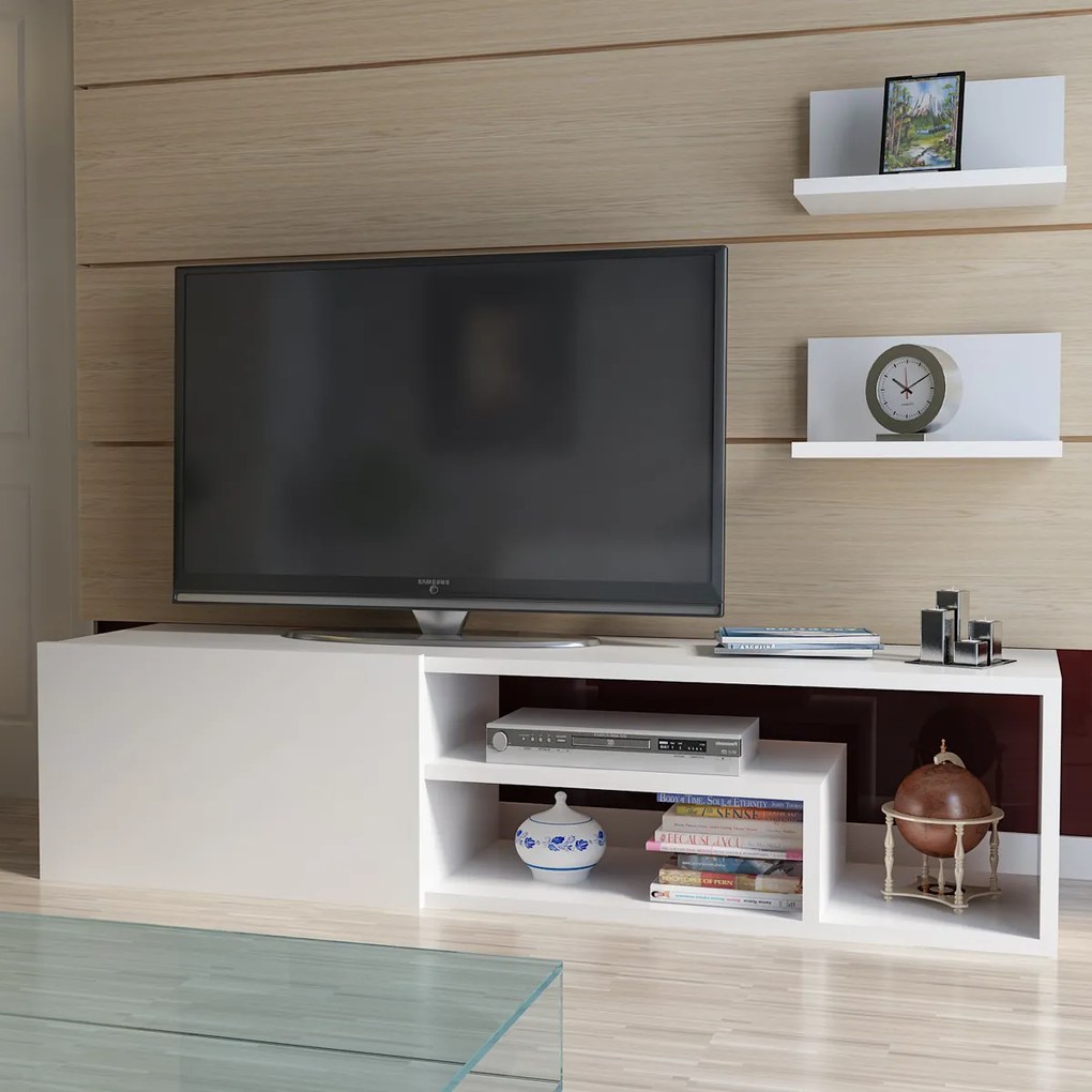 TV stolík Zeplin White