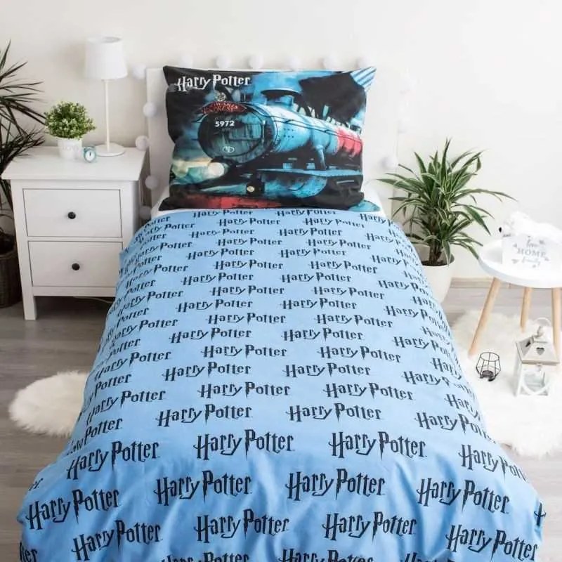 JERRY FABRICS Obliečky Harry Potter HP111 Bavlna, 140/200, 70/90 cm