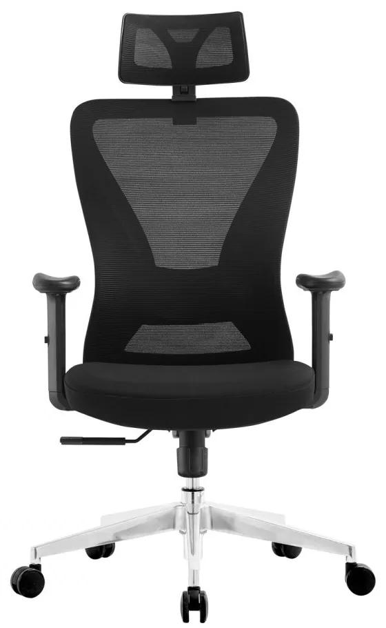 Kancelárska ergonomická stolička ERGO PLUS - čierna, nosnosť 150 kg