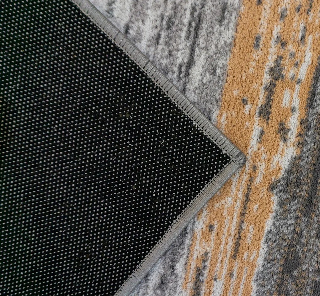 Koberec Accra 6505 Grey Pink – ružový vzorovaný obdĺžnik Rozmer: 200x290 cm