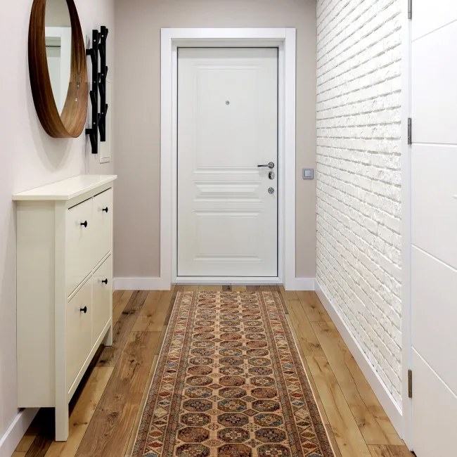 Behúň KESHAN 7874/53555 béžový / terakota