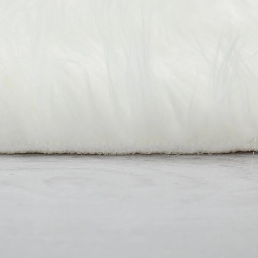 Flair Rugs koberce Kusový koberec Faux Fur Sheepskin Ivory - 160x230 cm
