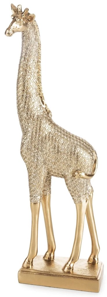 DEKORAČNÁ SOŠKA HARIS (04) 13X8X36 CM ZLATÁ