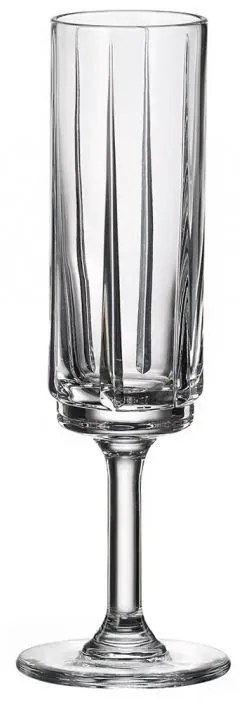 Crystal Bohemia BOHEMIA OLIVIA POHÁR NA ŠAMPANSKÉ 150ML SADA 6KS