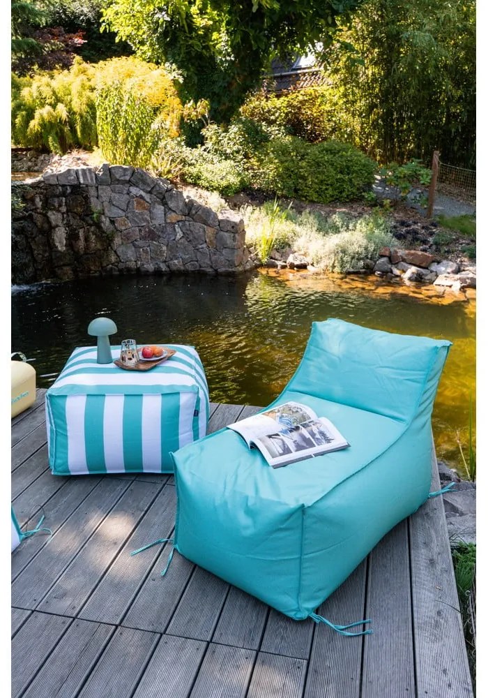 Bielo-zelený záhradný sedací vak – Bonami Essentials